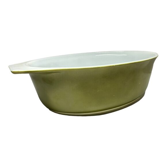 Vintage Pyrex 2 1/2 Quart Verde Dish #045, Mid-Century Modern (MCM) - Picture 12 of 12